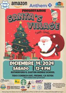 FNW Santas Village Flyer - Spanish