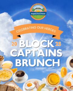 Block Captains Brunch