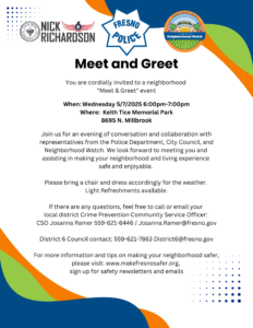 Meet and Greet flyer